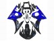2003-2004 Yamaha YZF R6 Motorcycle Fairing - Blue Glossy Black UK