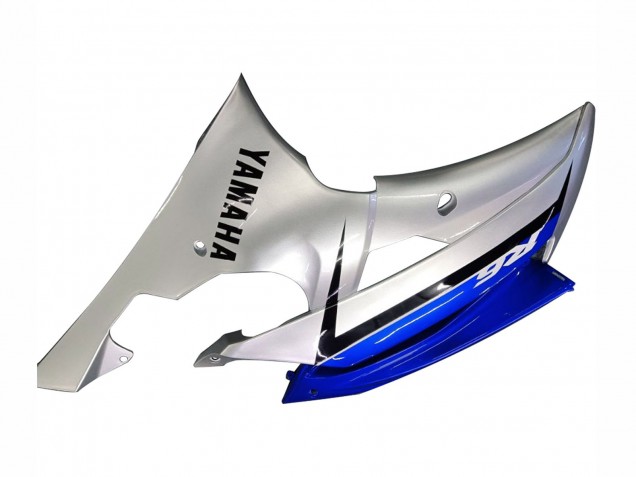 2008-2016 Yamaha YZF 600 R6 Motorcycle Fairings - Silver Blue UK