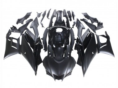 Best 2022-2024 Yamaha YZF R3/R25 Motorcycle Fairings - Matte Black UK