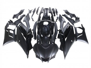 Best 2022-2024 Yamaha YZF R3/R25 Motorcycle Fairings - Matte Black UK