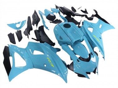 Best 2021-2024 Yamaha YZF R7 Motorcycle Fairings - Blue UK