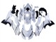 2021-2025 Kawasaki ZX10R Motorcycle Fairings - White Black UK