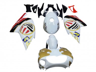 Best 2000-2005 Aprilia RS125 Motorcycle Fairings - White Yellow Red UK