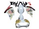 2000-2005 Aprilia RS125 Motorcycle Fairings - White Yellow Red UK