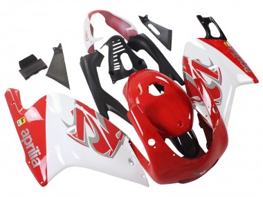 Best 2000-2005 Aprilia RS125 Motorcycle Fairings - White Red UK