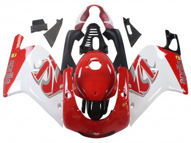 Best 2000-2005 Aprilia RS125 Motorcycle Fairings - White Red UK