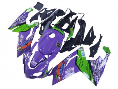 Best 2006-2011 Aprilia RS125 Motorcycle Fairings - Purple Green Red UK