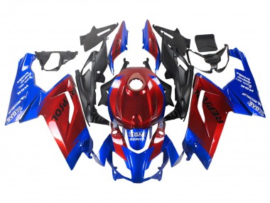 Best 2006-2011 Aprilia RS125 Motorcycle Fairings - Blue Red UK