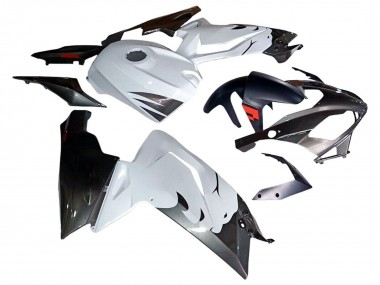 Best 2006-2011 Aprilia RS125 Motorcycle Fairings - White Black UK