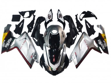 Best 2006-2011 Aprilia RS125 Motorcycle Fairings - Silver Black UK