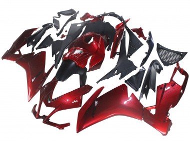 Best 2012-2018 Aprilia RS4 50 125 Motorcycle Fairing - Red Matte Black UK