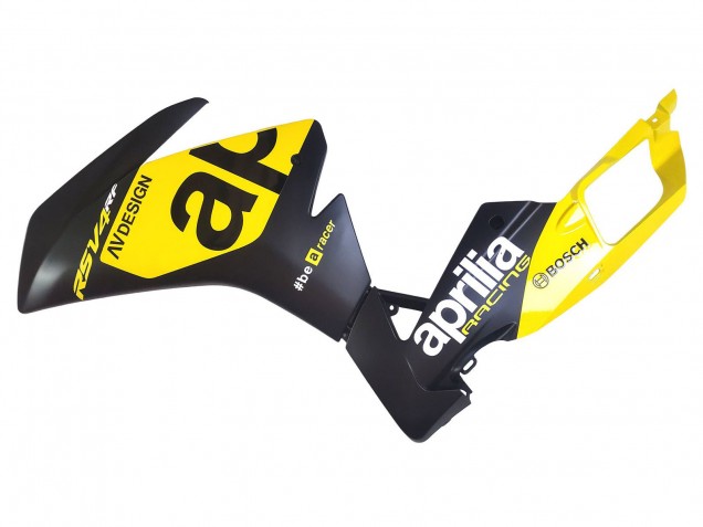 2012-2018 Aprilia RS4 50 125 Motorcycle Fairings - Yellow Matte Black UK
