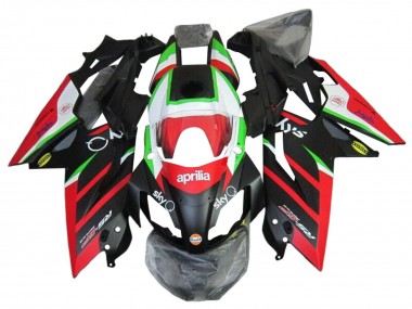 Best 2012-2018 Aprilia RS4 50 125 Motorcycle Fairing - White Red Green Glossy Black UK