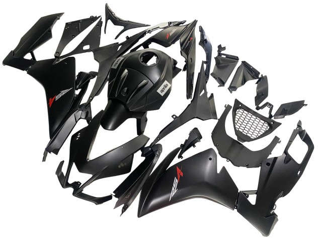 2012-2018 Aprilia RS4 50 125 Motorcycle Fairing Kits - Matte Black UK