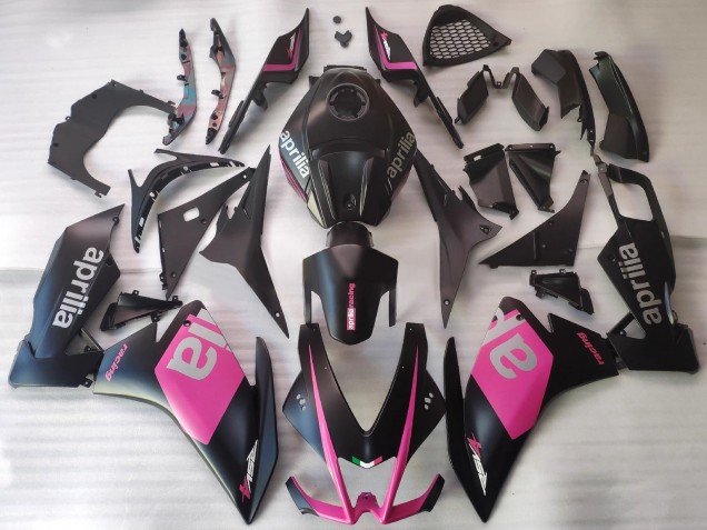 2012-2018 Aprilia RS4 50 125 Motorcycle Fairings - Pink Matte Black UK