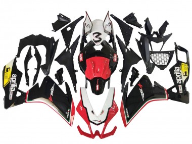 Best 2012-2018 Aprilia RS4 50 125 Motorcycle Fairings - White Red Yellow Glossy Black UK