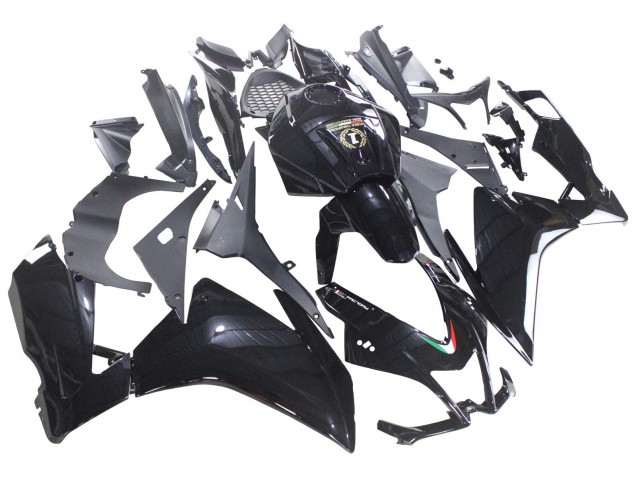 2012-2018 Aprilia RS4 50 125 Motorcycle Fairings - Glossy Black UK