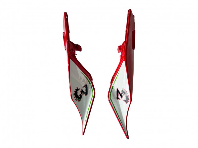 2012-2018 Aprilia RS4 50 125 Motorcycle Fairing - White Red Green Yellow Alitalia UK