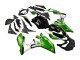 2012-2018 Aprilia RS4 50 125 Motorcycle Fairings - White Green Glossy Black UK