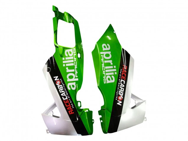 2012-2018 Aprilia RS4 50 125 Motorcycle Fairings - White Green Glossy Black UK
