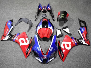 Best 2012-2018 Aprilia RS4 50 125 Motorcycle Fairings - White Blue Red UK