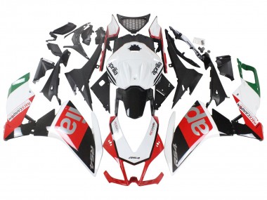 Best 2012-2018 Aprilia RS4 50 125 Motorcycle Fairings - White Red Green Glossy Black UK