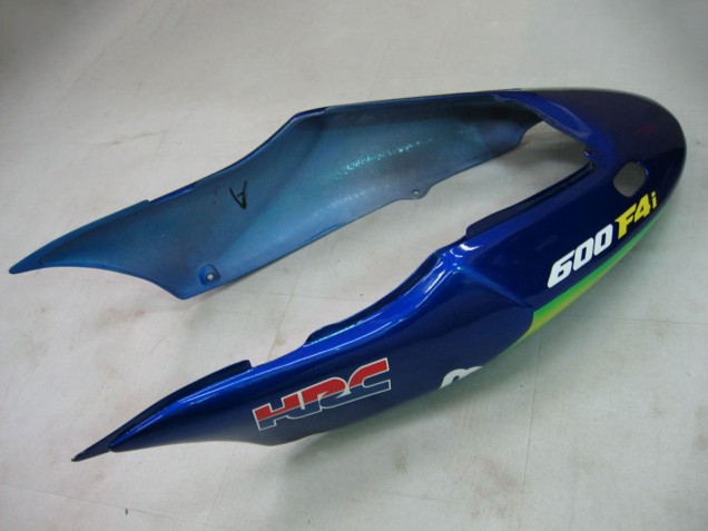 2004-2007 Honda CBR600 F4i Motorcycle Fairings - Blue Yellow Green MoviStar UK