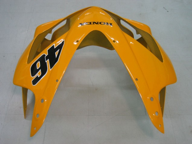 2004-2007 Honda CBR600 F4i Motorcycle Fairings - Yellow Blue White Black Nastro Azzurro UK