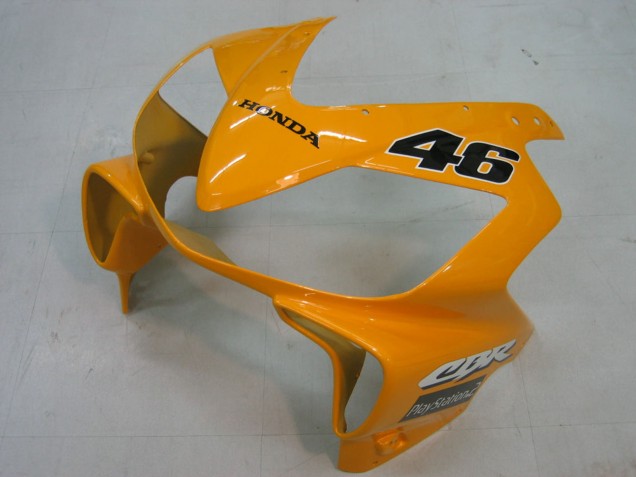 2004-2007 Honda CBR600 F4i Motorcycle Fairings - Yellow Blue White Black Nastro Azzurro UK