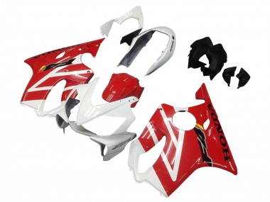Best 2004-2007 Honda CBR600 F4i Motorcycle Fairings - White Red UK