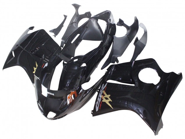 1996-2007 Honda CBR1100XX Blackbird Abs Motorcycle Fairings - Glossy Black UK