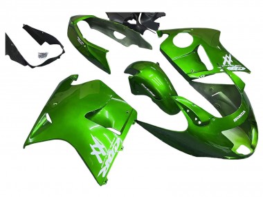 Best 1996-2007 Honda CBR1100XX Blackbird Motorcycle Fairing - Green UK