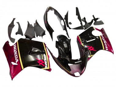 Best 1996-2007 Honda CBR1100XX Blackbird Motorcycle Fairings - Glossy Black Red Yellow UK