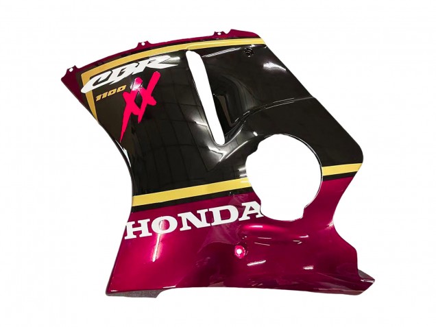 1996-2007 Honda CBR1100XX Blackbird Motorcycle Fairings - Glossy Black Red Yellow UK