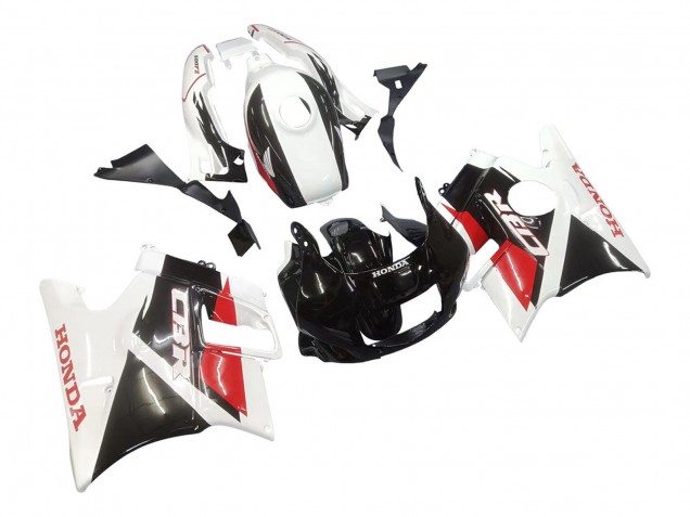 1991-1994 Honda CBR600 F2 Motorcycle Fairings - White Red Glossy Black UK