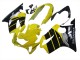 1999-2000 Honda CBR600 F4 Motorcycle Fairings - Yellow Glossy Black UK