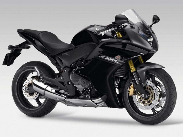2011-2013 Honda CBR600F Motorcycle Fairings - Glossy Black UK