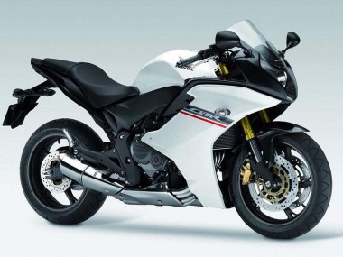 Best 2011-2013 Honda CBR600F Motorcycle Fairings - White Grey UK
