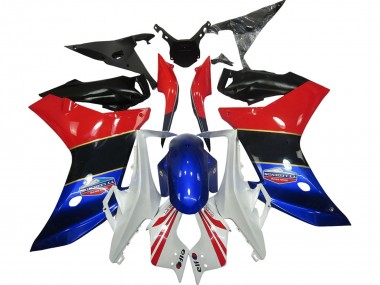 Best 2011-2013 Honda CBR600F Motorcycle Fairings - White Red Blue Glossy Black UK
