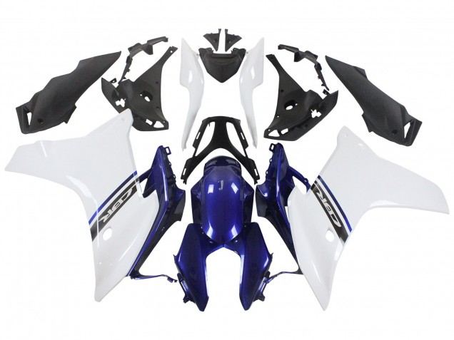 2011-2013 Honda CBR600F Motorcycle Fairings - White Blue UK