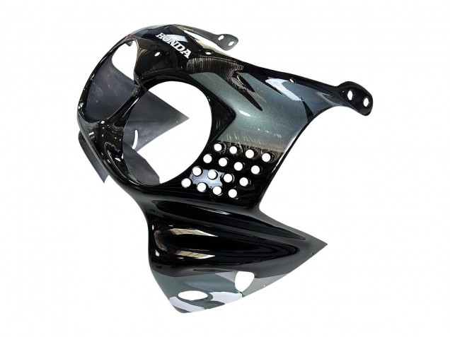 1992-1993 Honda CBR900RR 893 Motorcycle Fairings - Silver Glossy Black UK
