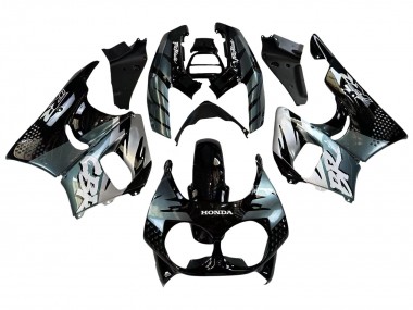 Best 1992-1993 Honda CBR900RR 893 Motorcycle Fairings - Silver Glossy Black UK