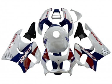 Best 1992-1993 Honda CBR900RR 893 Motorcycle Fairings - White Red Dark Blue UK