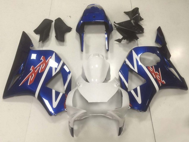 1994-1995 Honda CBR900RR 893 Motorcycle Fairings - White Blue Glossy Black UK