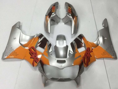 Best 1994-1995 Honda CBR900RR 893 Motorcycle Fairings - Silver Orange UK