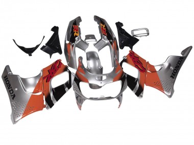 Best 1994-1995 Honda CBR900RR 893 Motorcycle Fairings - Silver Orange Glossy Black UK