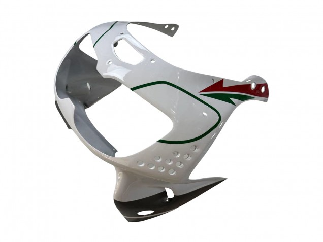 1996-1997 Honda CBR900RR 893 Motorcycle Fairings - White Green Grey Glossy Black Castrol UK