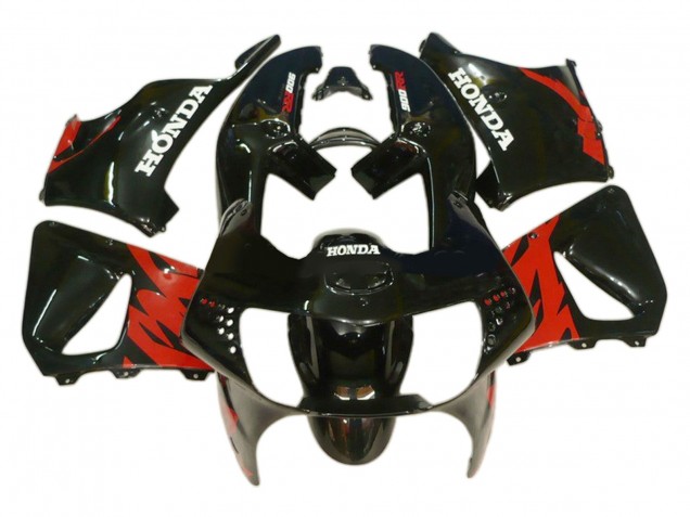 1998-1999 Honda CBR900RR 919 Motorcycle Fairing - Red Glossy Black UK
