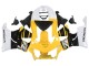 1998-1999 Honda CBR900RR 919 Motorcycle Fairings - White Yellow Glossy Black UK