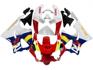 Best 1998-1999 Honda CBR900RR 919 Motorcycle Fairings - White Red Yellow Blue UK